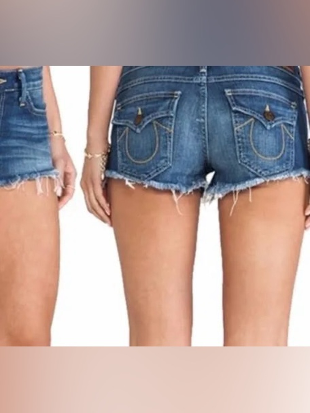 True Religion Joey Cutoff Shorts - 31